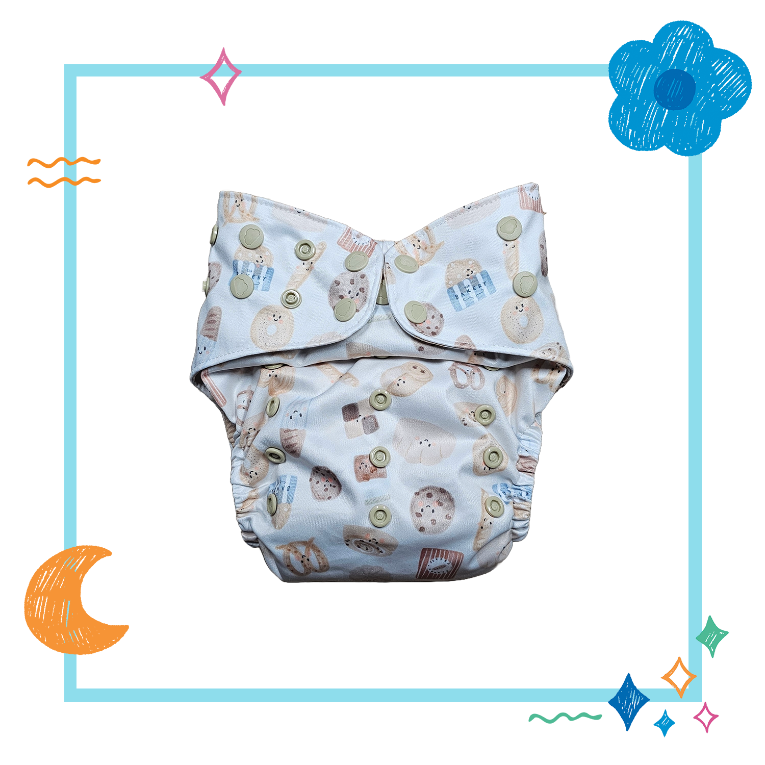🌟 Midsize™ Stargazer Cover – Baked With Love
