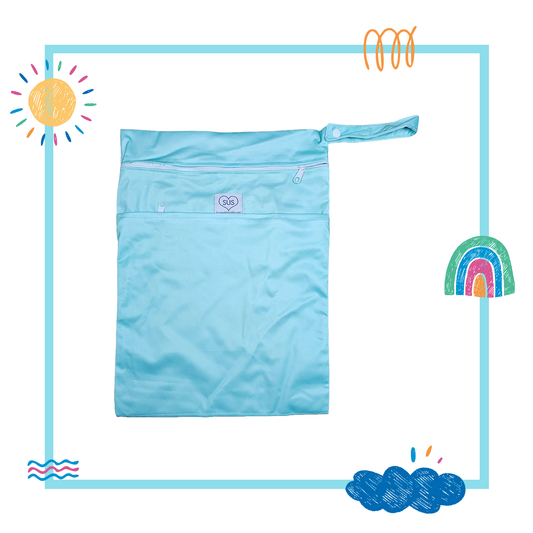 Medium Wet Bag - Aqua