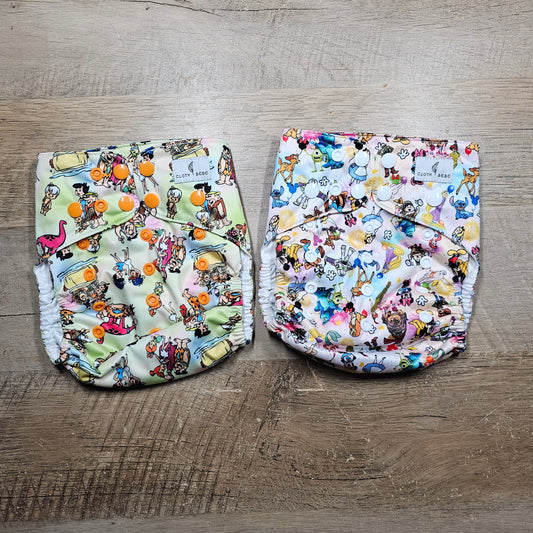 Cloth bebe cover bundle of 2