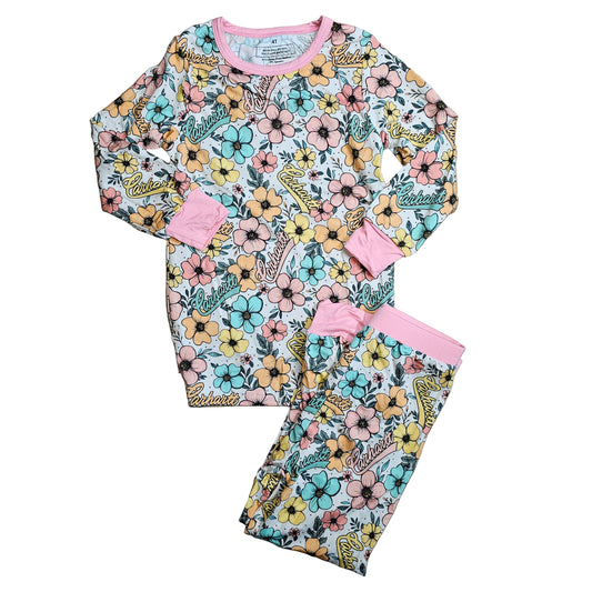 Bamboo kids pajama set - Carhart Girl size 4T