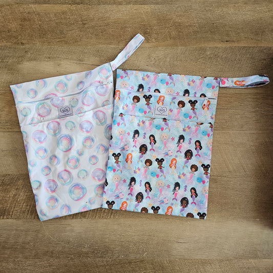 Medium wet bag bundle - Avril & Lorelei