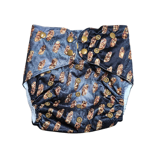✨ Maple Fluff Pocket – Large Size (Comparable to Cloth Joy Midsize™) ✨ - Pyrite