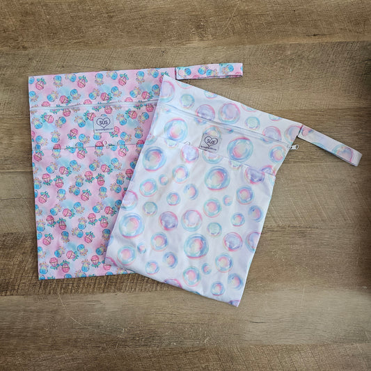 Medium wet bag bundle - Avril & Ring Pop