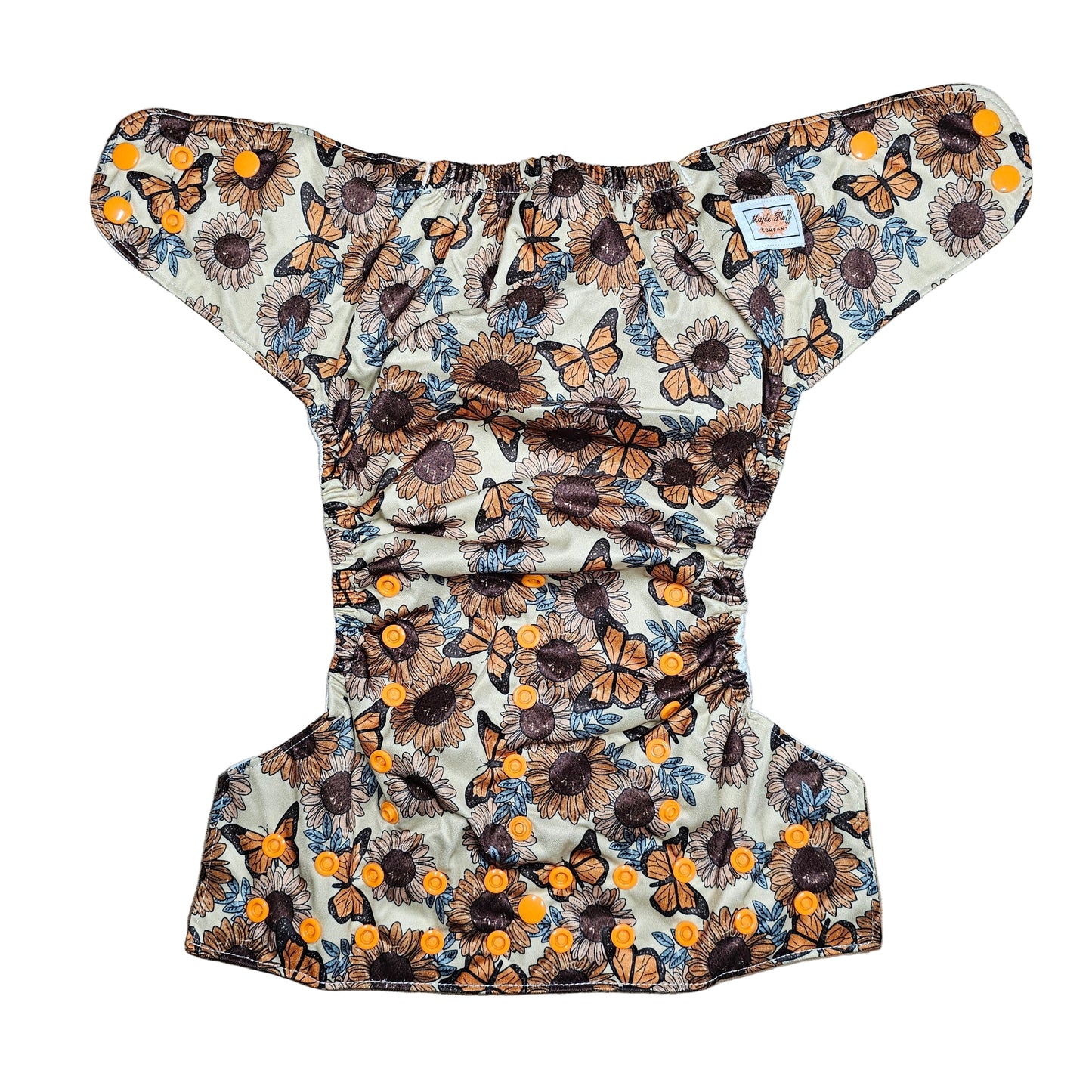 ✨ Maple Fluff Pocket – Large Size (Comparable to Cloth Joy Midsize™) ✨ - Sunflower Patch