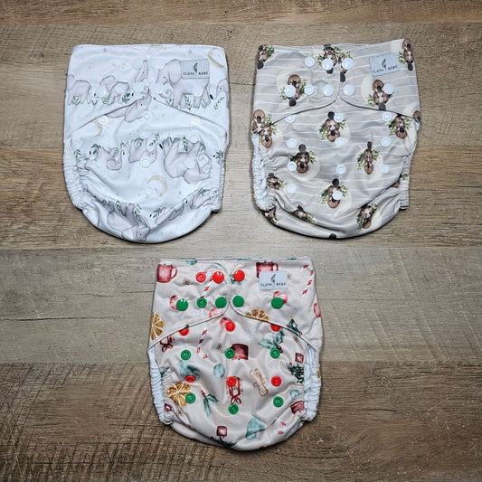 Cloth bebe cover bundle of 3