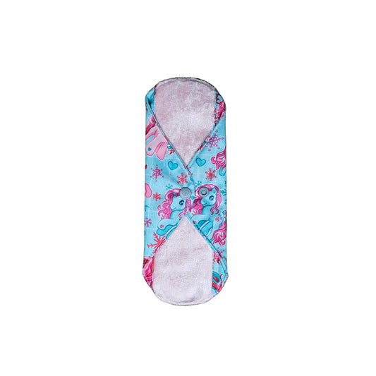 Medium garment protector - Holiday Ponies