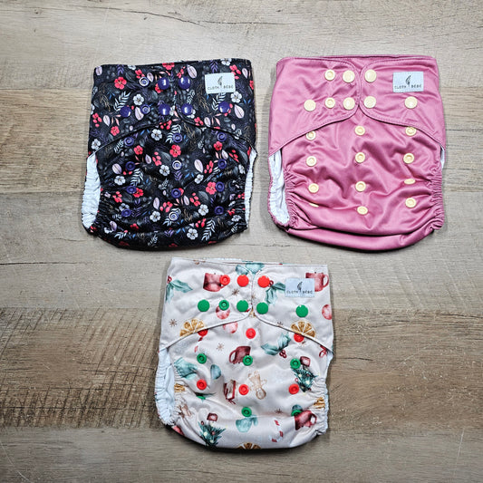 Cloth bebe cover bundle of 3