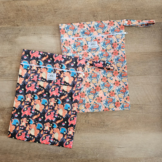 Medium wet bag bundle - Ember & Splash