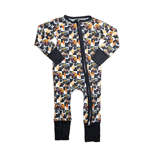 Bamboo zippy 6-12M - Monster Trucks