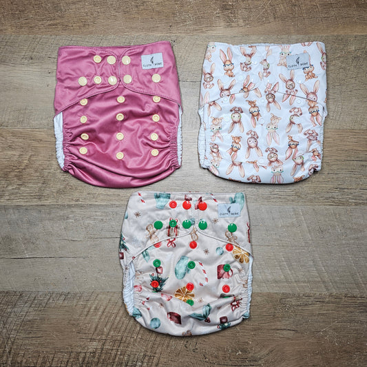 Cloth bebe cover bundle of 3