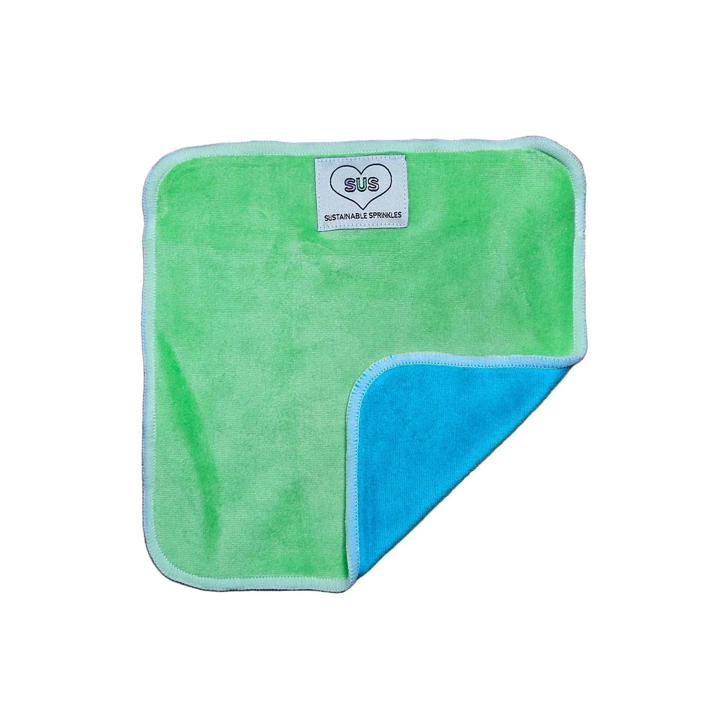 Cotton Velour Reusable Wipes - Gummy Worm