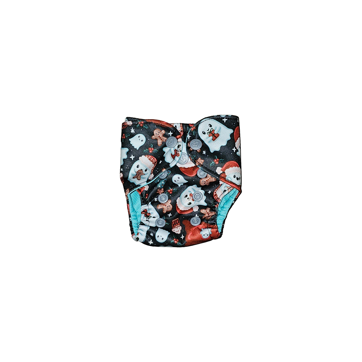 preemie / Dolly Diaper - Christmas Ghosts