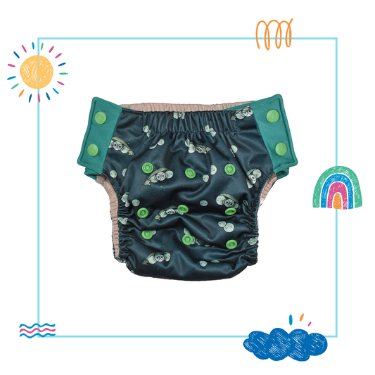 🌟Little Dipper Adjustable Training Briefs - Sweet Peas
