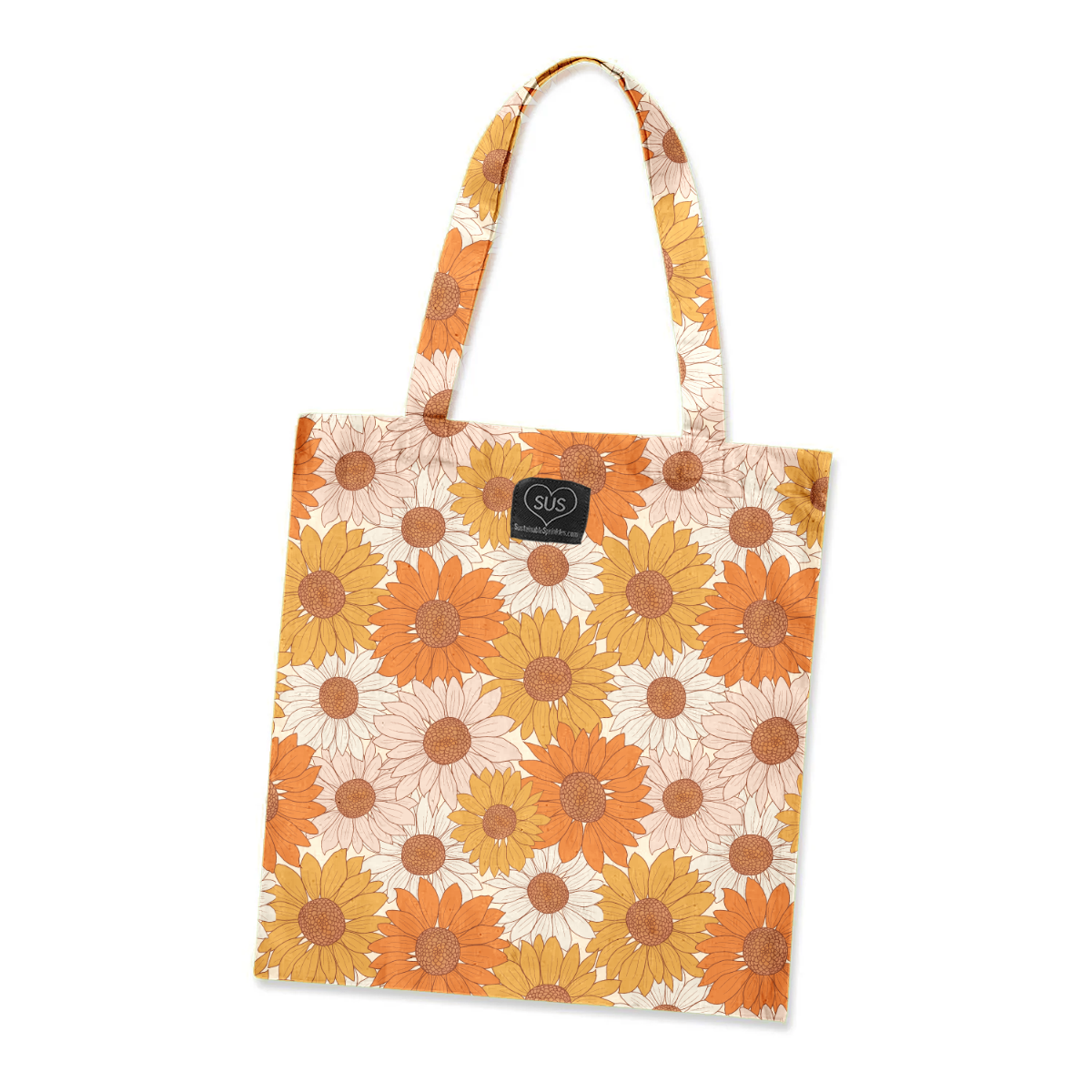 Treat Tote - Vintage Sunflowers
